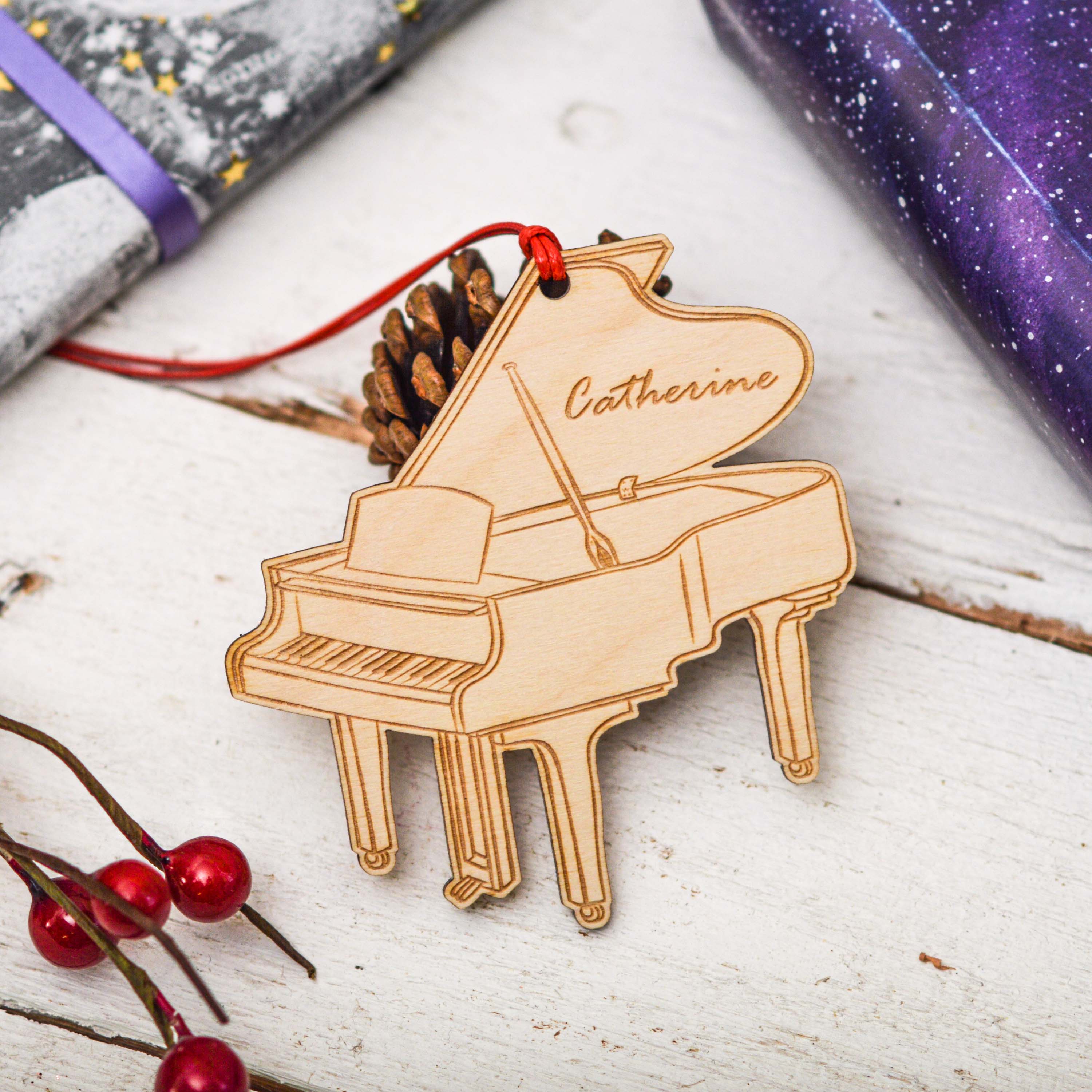 Personalised Piano Decoration