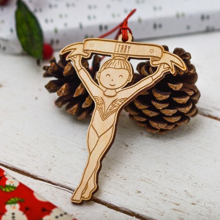 Personalised Gymnastics Decoration