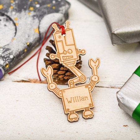 Personalised Robot Decoration
