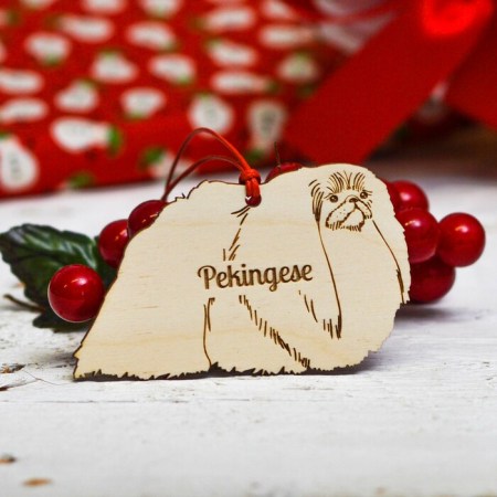 Personalised Pekingese Decoration 2