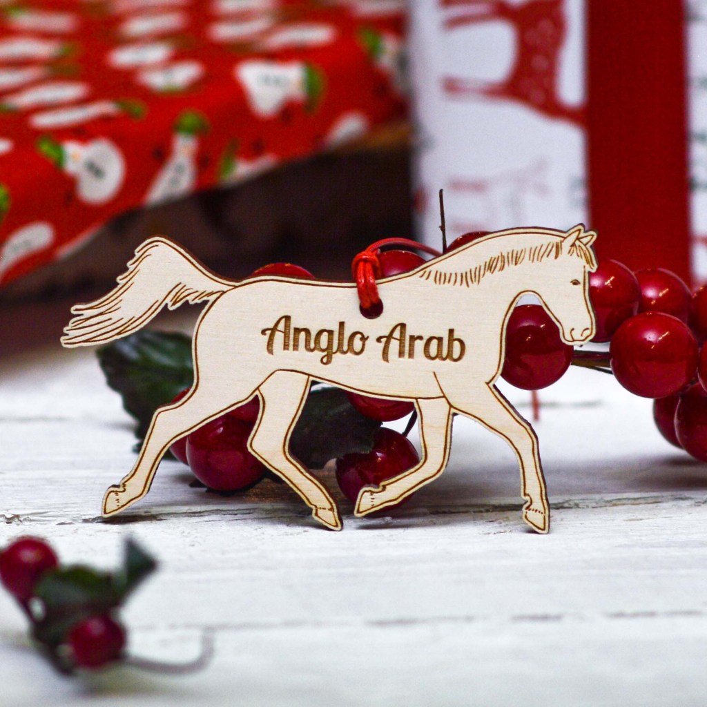 Personalised Anglo Arab Horse Decoration