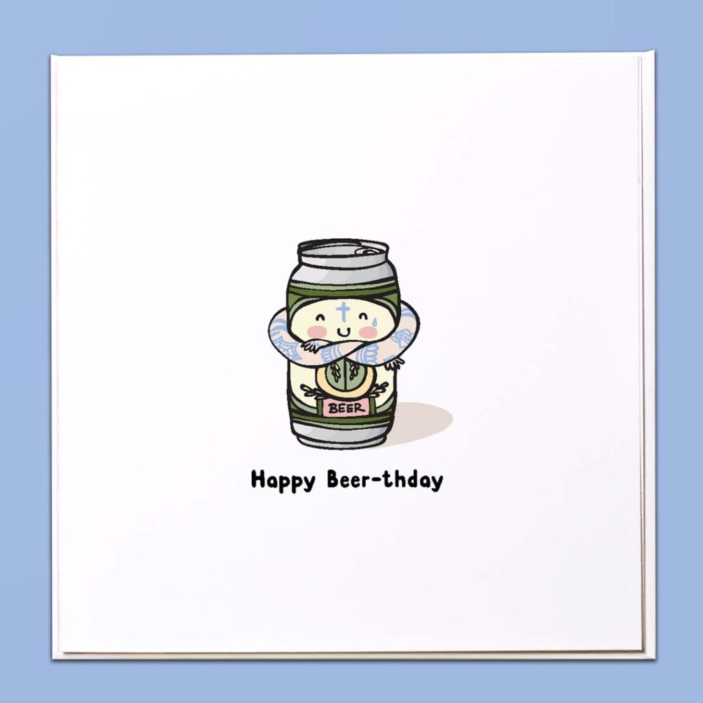 Happy Beer-thday Card