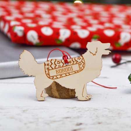 Personalised Kokoni Dog Decoration