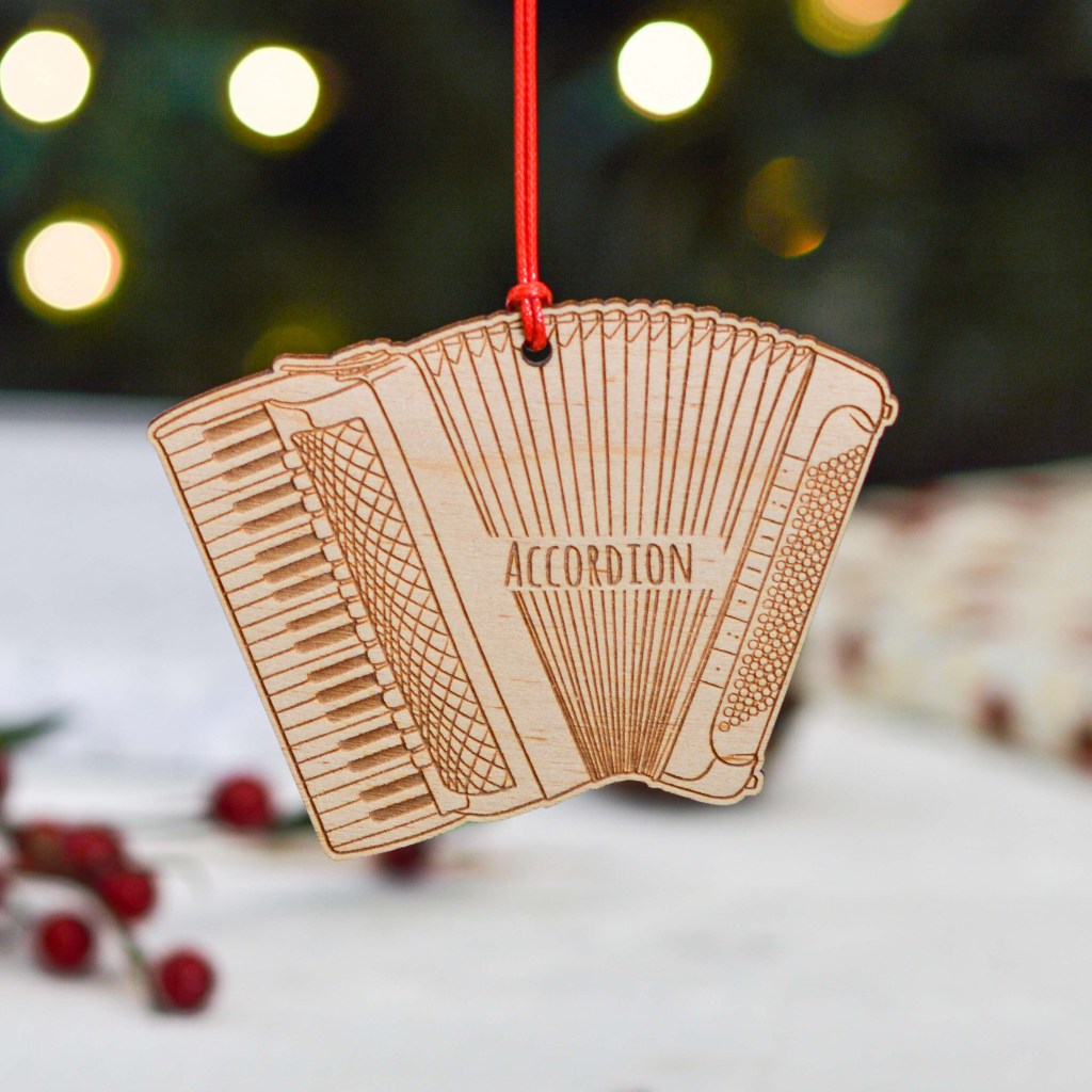 Personalised Accordion Decoration