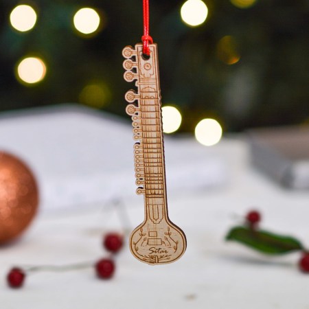 Personalised Sitar Decoration