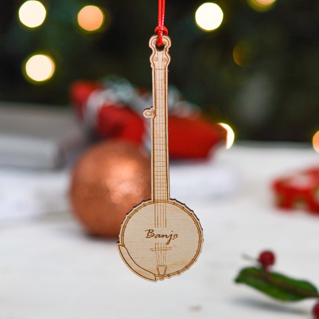 Personalised Banjo Decoration