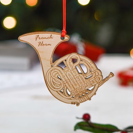 Personalised French Horn Decoration