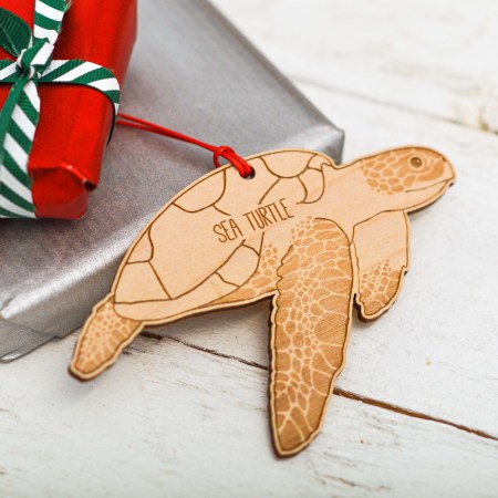 Personalised Sea Turtle Decoration