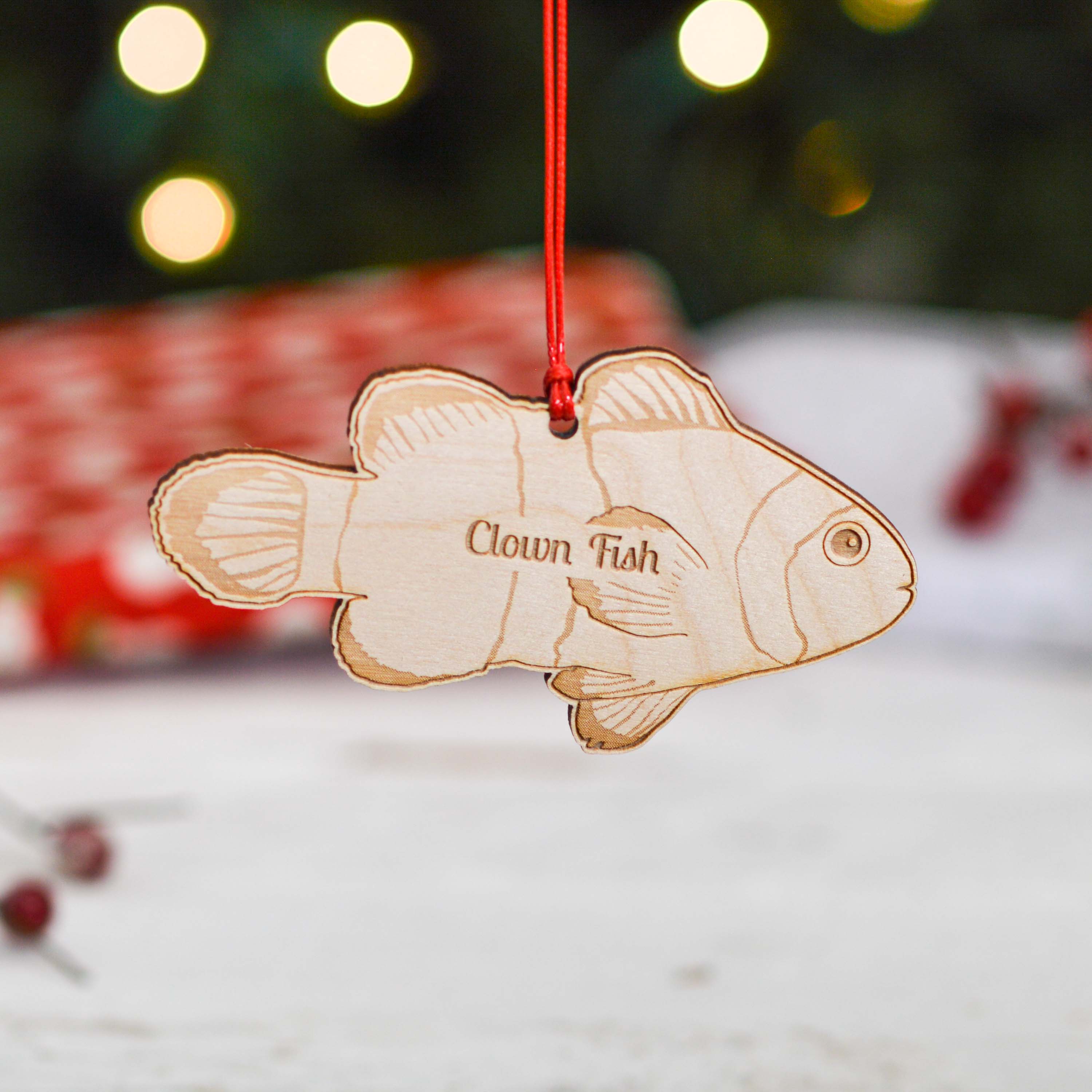 Personalised Clown Fish Decoration