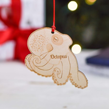 Personalised Octopus Decoration