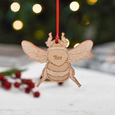 Personalised Bee Decoration