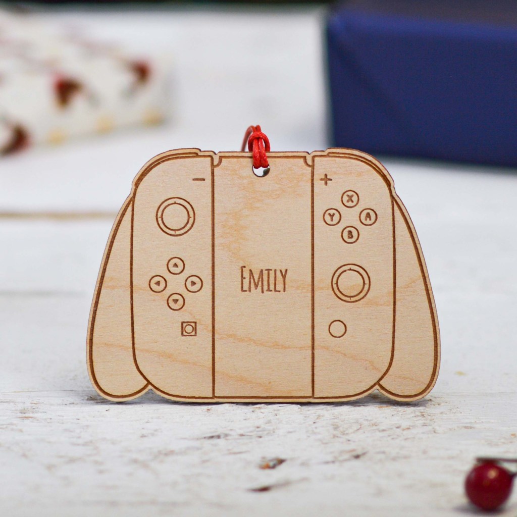 Personalised Nintendo Switch Controller Decoration