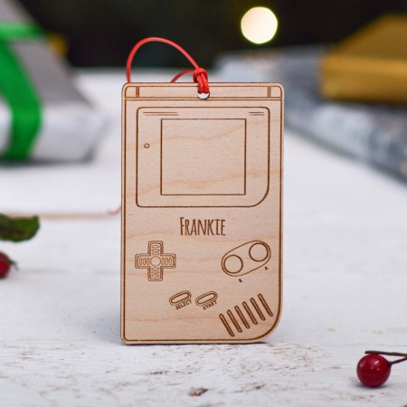 Personalised Gameboy Decoration