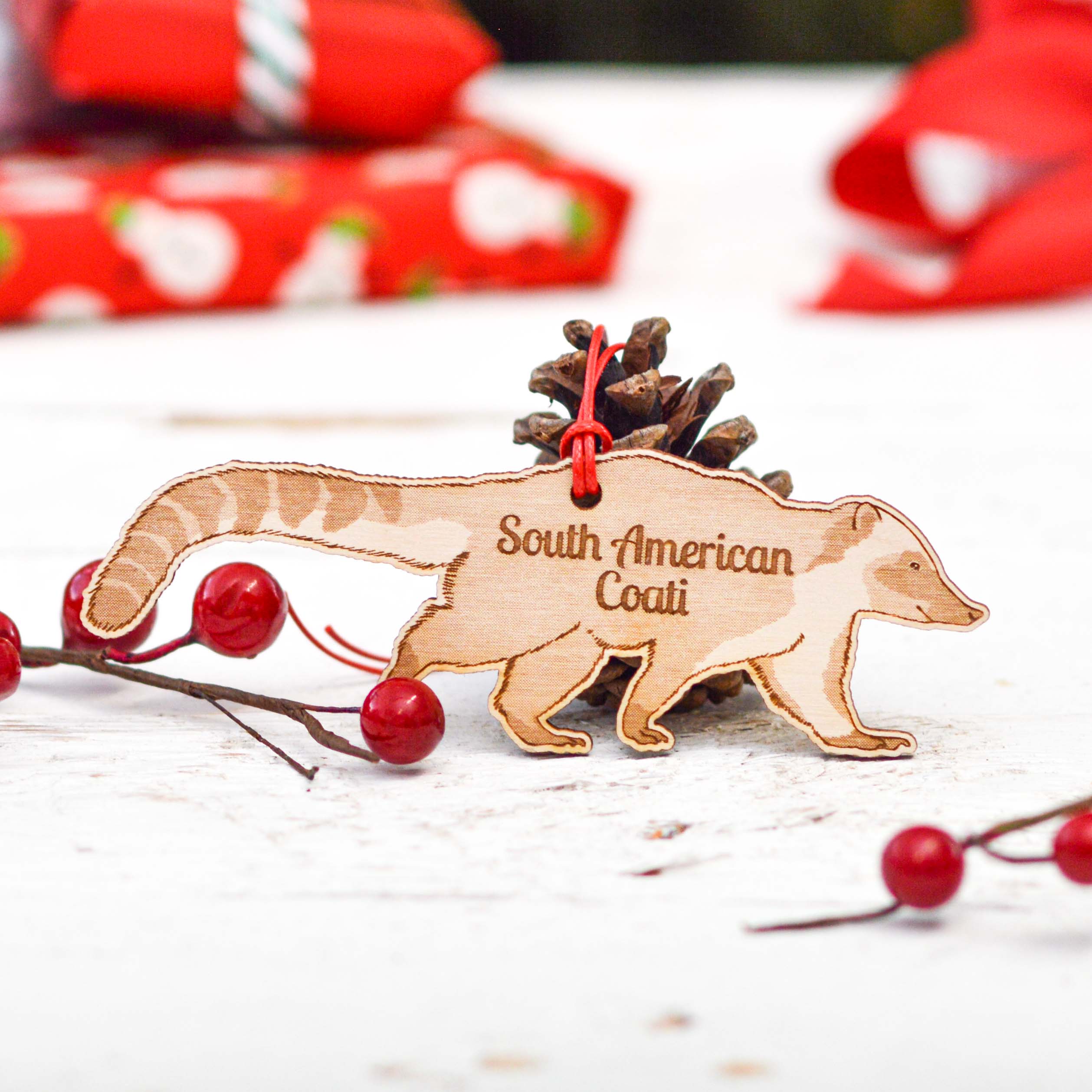 Personalised South American Coati Decoration