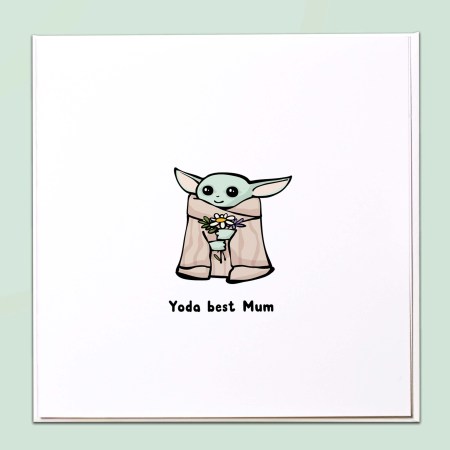 Yoda best Mum Card