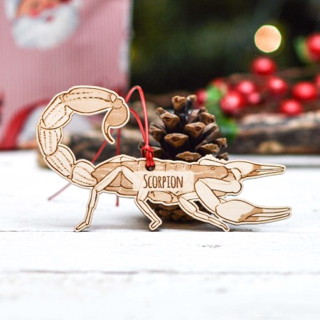 Personalised Scorpion Decoration