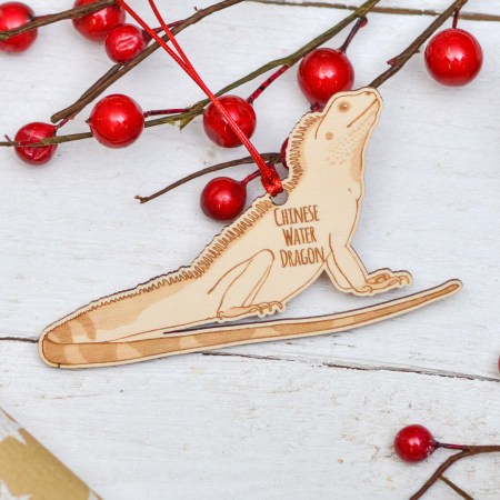 Personalised Chinese Water Dragon Decoration