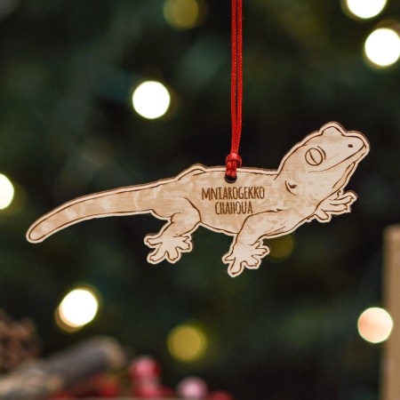 Personalised Mniarogekko Chahoua Decoration