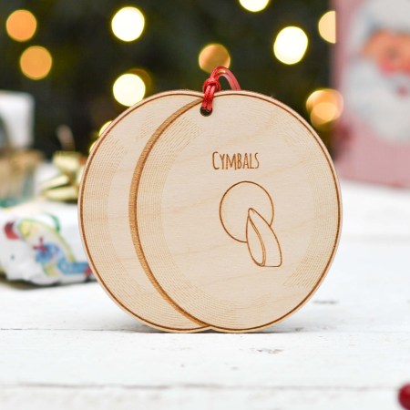 Personalised Cymbals Decoration