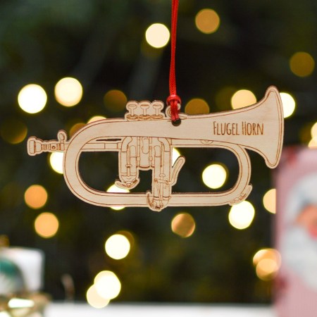 Personalised Flugelhorn Decoration