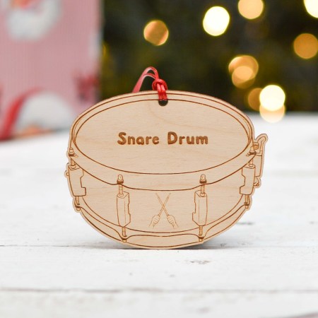 Personalised Snare Drum Decoration