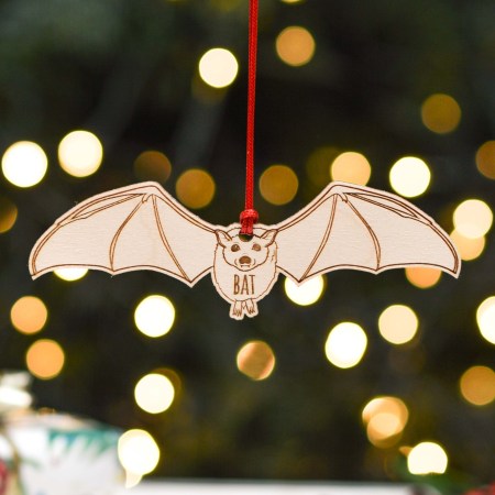 Personalised Bat Decoration