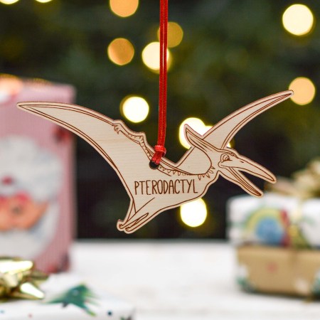 Personalised Parasaurolophus Dinosaur Decoration