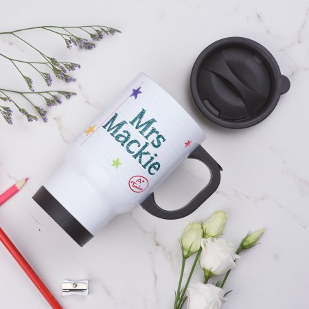 Personalised Teacher Travel Mug