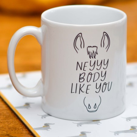 Personalised Horse Face Mug