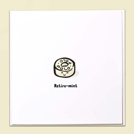 Retire-mint Card