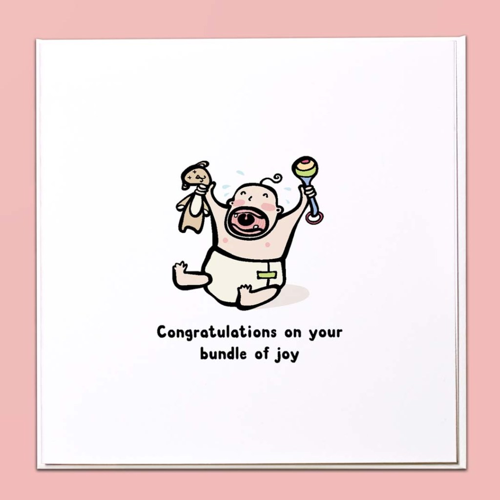 Congratulations on your bundle of joy Card