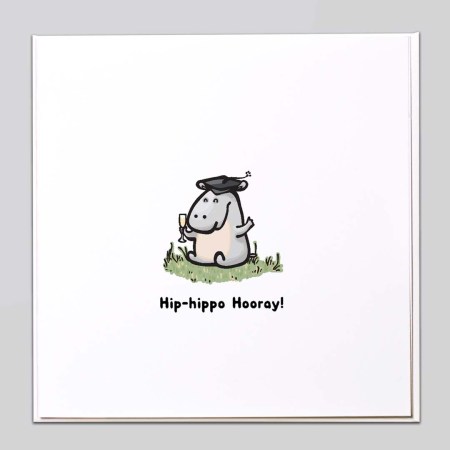 Hip-hippo Hooray! Card
