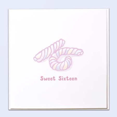 Sweet Sixteen Birthday Card