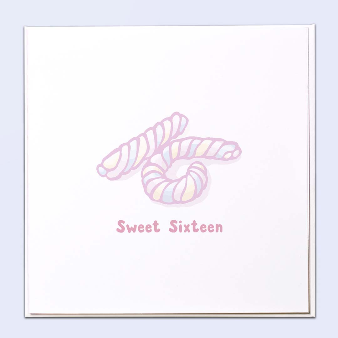 Sweet Sixteen Birthday Card