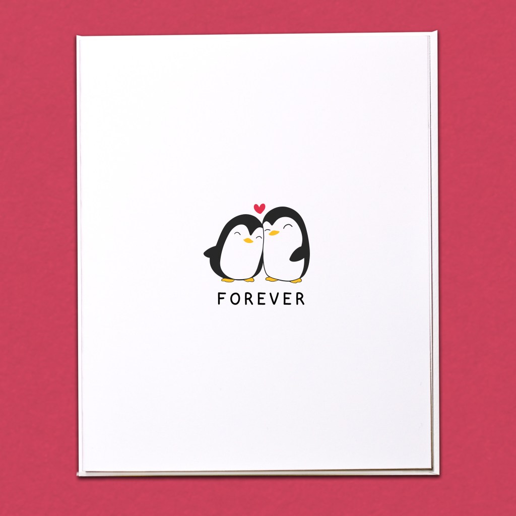 Forever Penguin Card