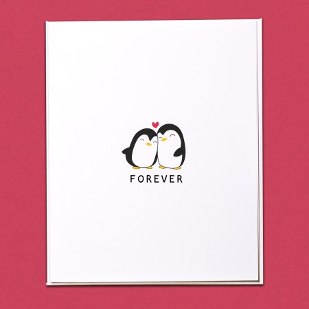 Forever Penguin Card