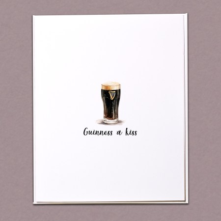 Guinness a Kiss Card