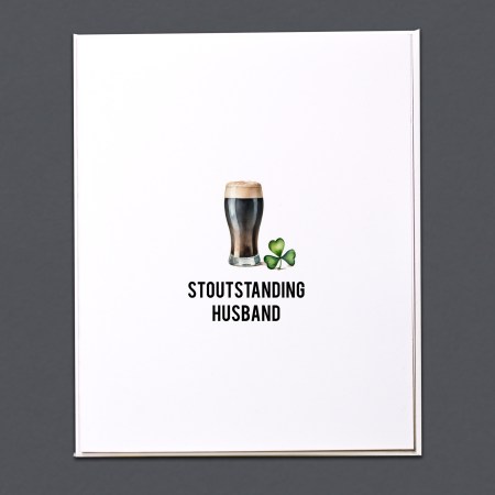 Stoutstanding Husband Card