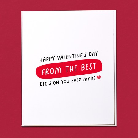 Best decision you've ever made Card