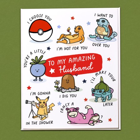 I choose you Husband Card