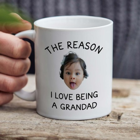 Personalised Photo Face Mug The Reason