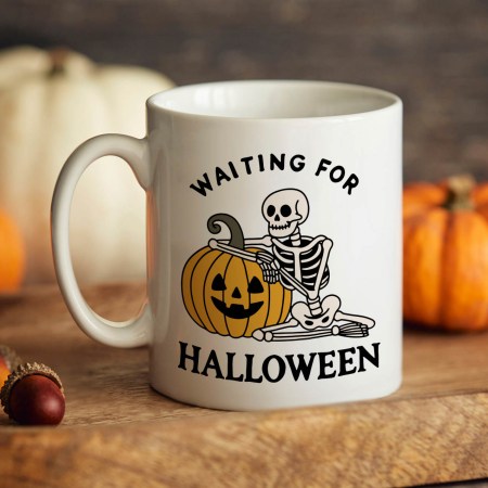 Waiting for Halloween Mug