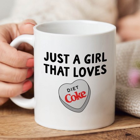Just a girl that loves Diet Coke Mug