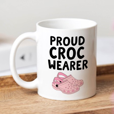Proud Croc Wearer Pink Mug