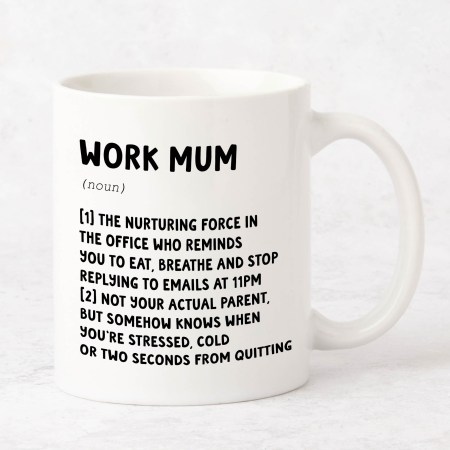 Work Mum Definition Mug