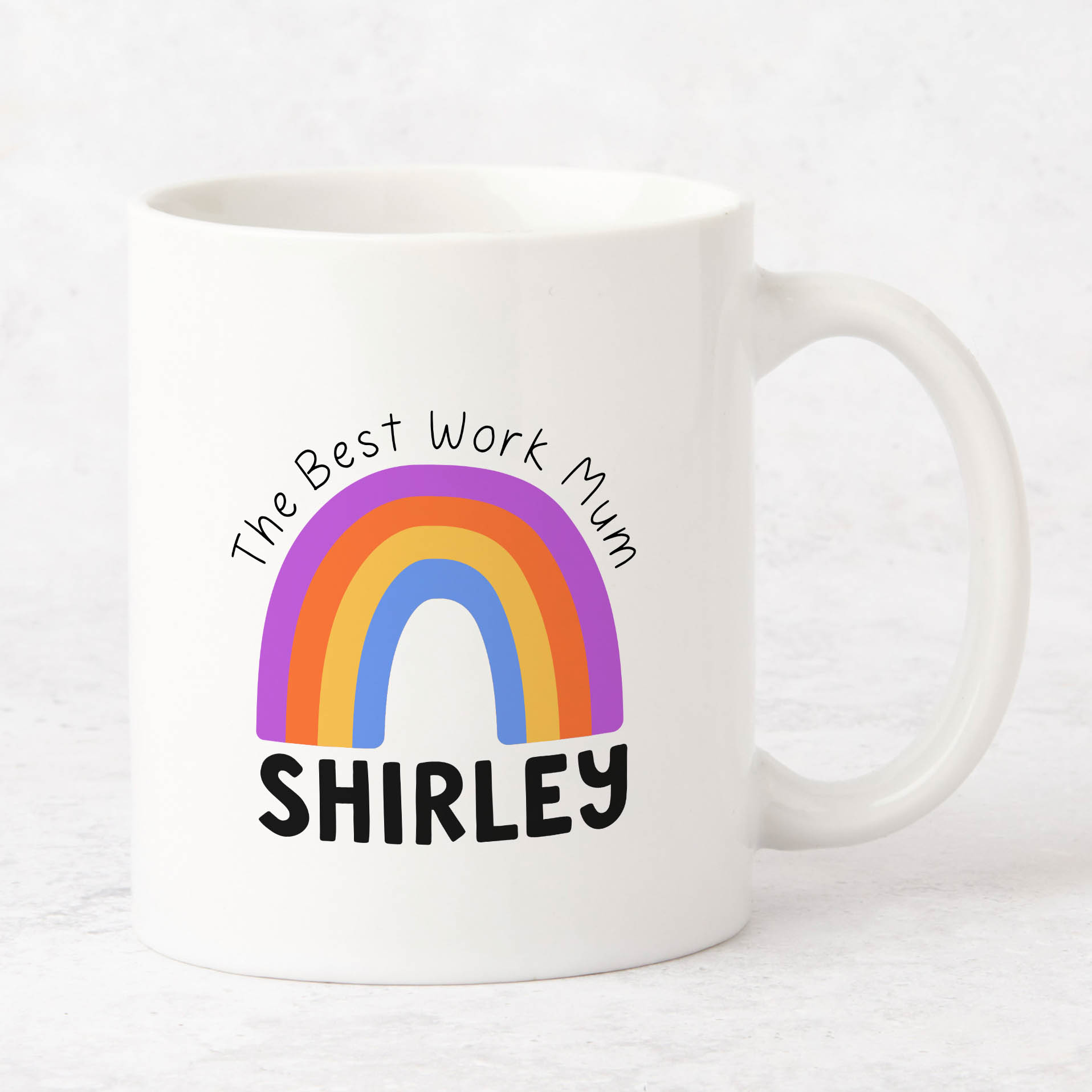 Personalised The Best Work Mum Mug