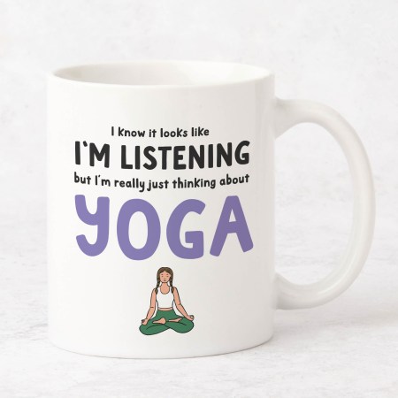 I'm Thinking About Yoga Mug