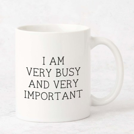 I am very busy and very important Mug