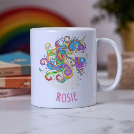 Personalised Unicorn Mug