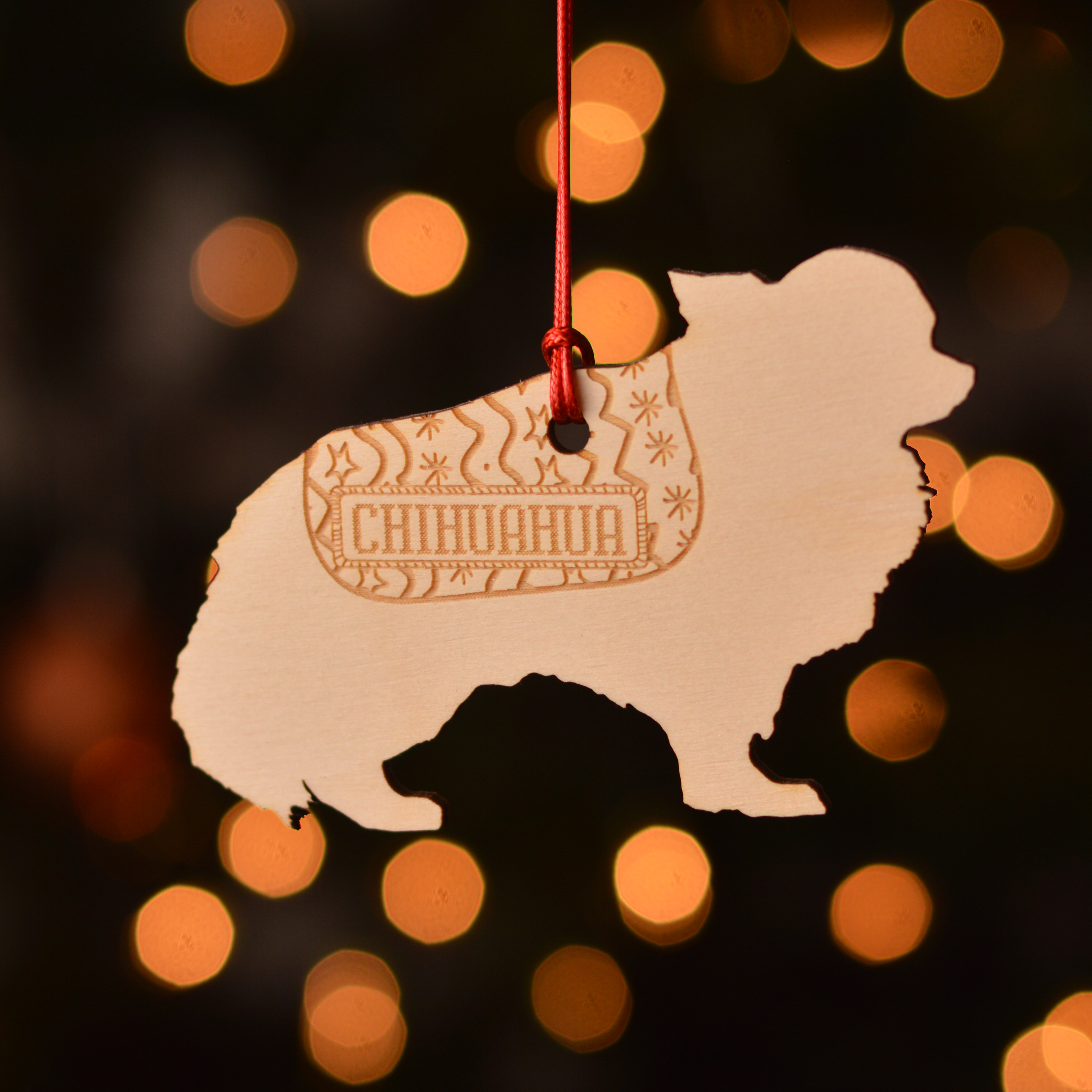 Personalised Chihuahua Dog Decoration